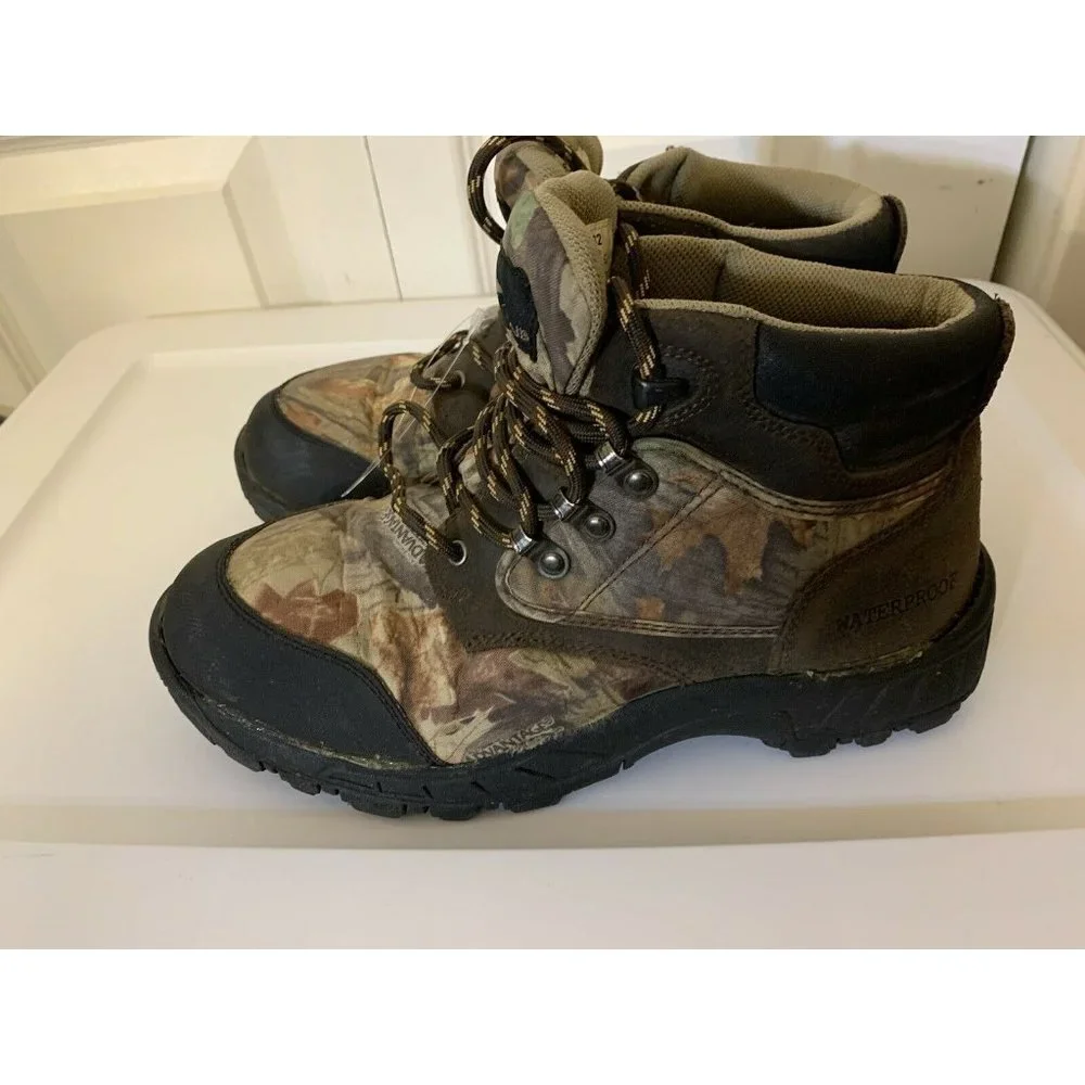 Ozark Trail‎ Boone05 Camo Hiking Boots Men’s Sz 6.5